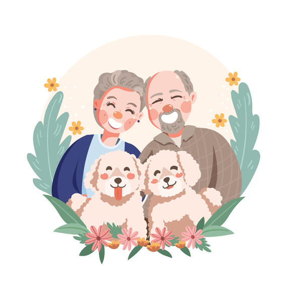 cute couple portrait art commission cute couple portrait art commission