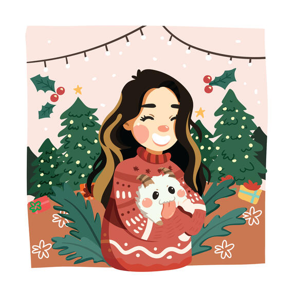 cute person portrait art commission cute person portrait art commission