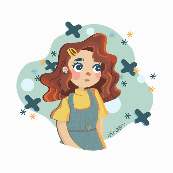 cute person portrait art commission cute person portrait art commission