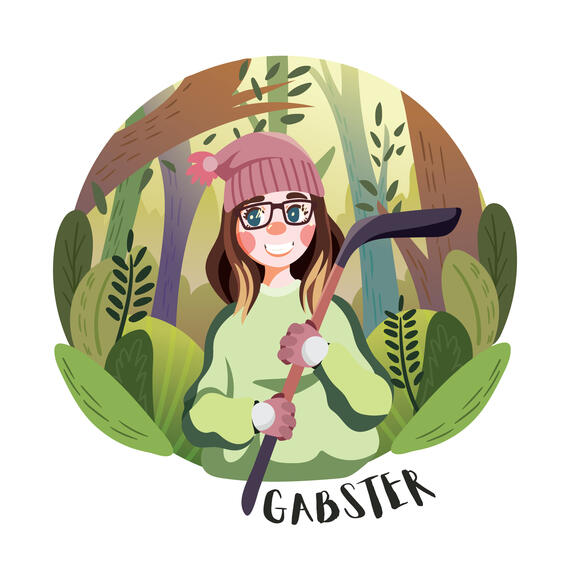 cute person portrait art commission