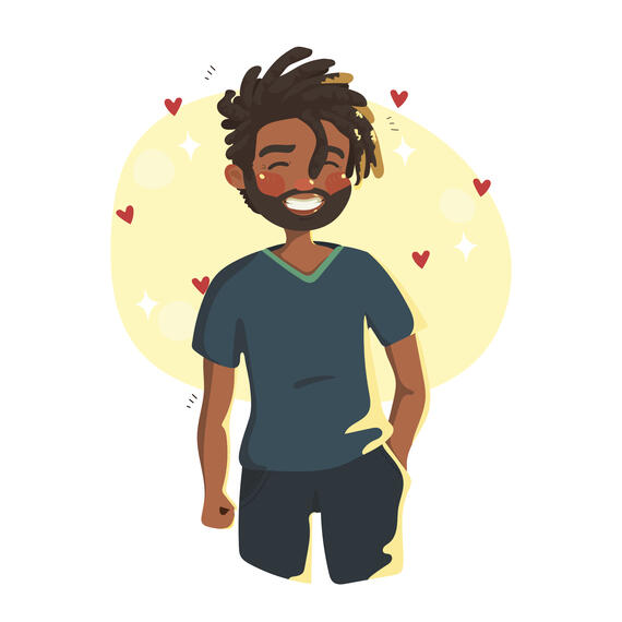 cute person portrait art commission cute person portrait art commission